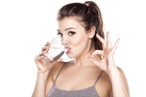 Пить воду на диете 7 лепестков
