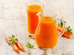 Приготовление морковного сока